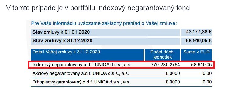 Ako nájsť nastavenie stratégie vo výpise z DSS 